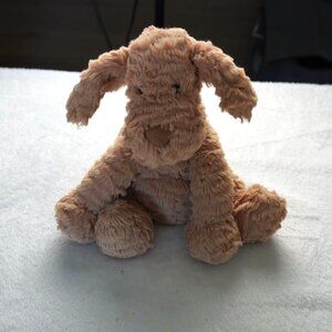 Jellycat London Tan Plush Dog – Soft Stuffed Animal